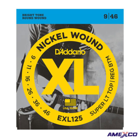 D'Addario EXL125 Cuedas para guitarra 9-46