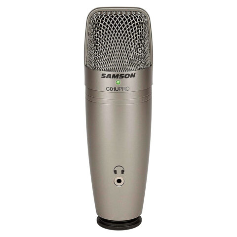 Samson C01U Pro Micrófono Condensador de Estudio USB
