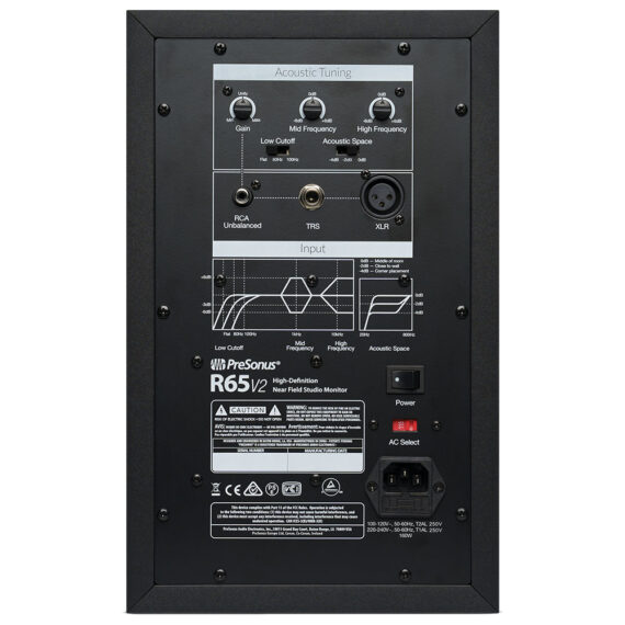 PreSonus R65 V2  6.5" Monitor de Estudio  (Unidad)