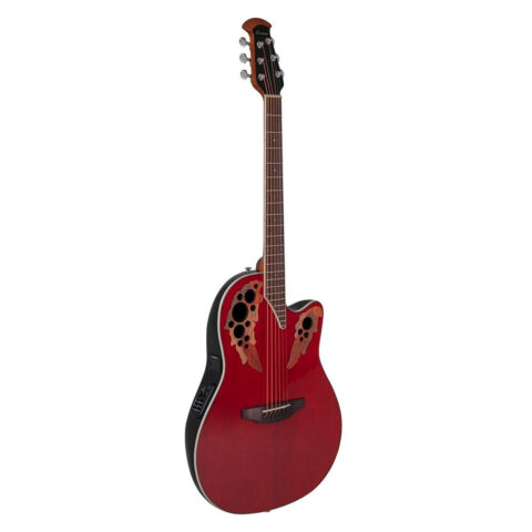 OVATION CELEBRITY ELITE CE48-RR-G RUBY RED