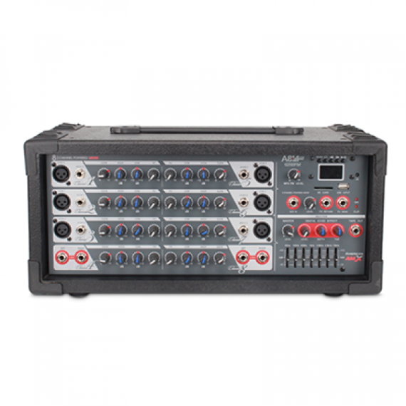 AMX A8L4 Power Mixer 8 Canales con Entrada USB