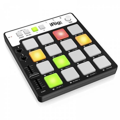 IK Multimedia iRig Pads Controlador MIDI de Ritmo para iOS y Android